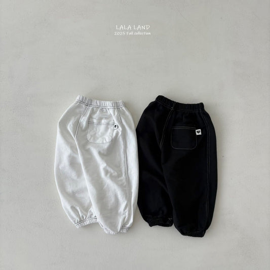 Lalaland 小標明線縮口長褲 (75-120cm)