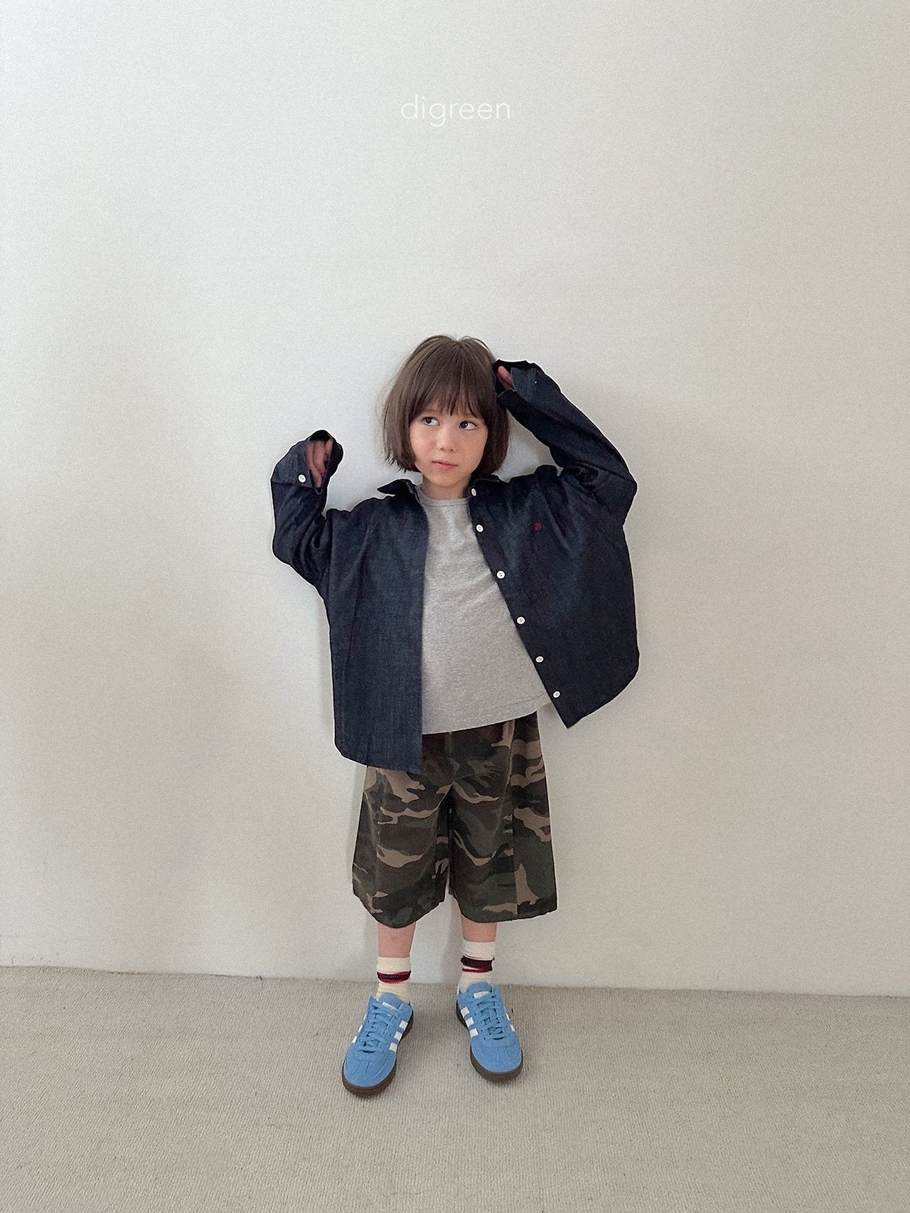 digreen camo bermuda (85-130cm)
