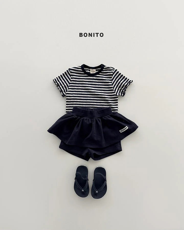 Bonito bloom eyelet tee (~80-140cm)