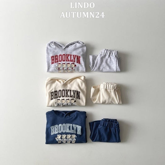 Lindo bruklin hood set (80-125cm)