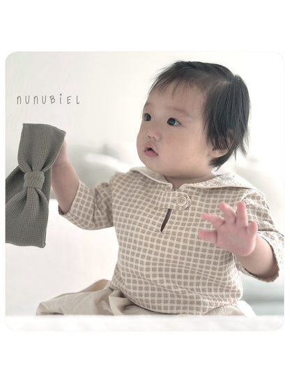 nunubiel bebe check blouse (~70-80cm)