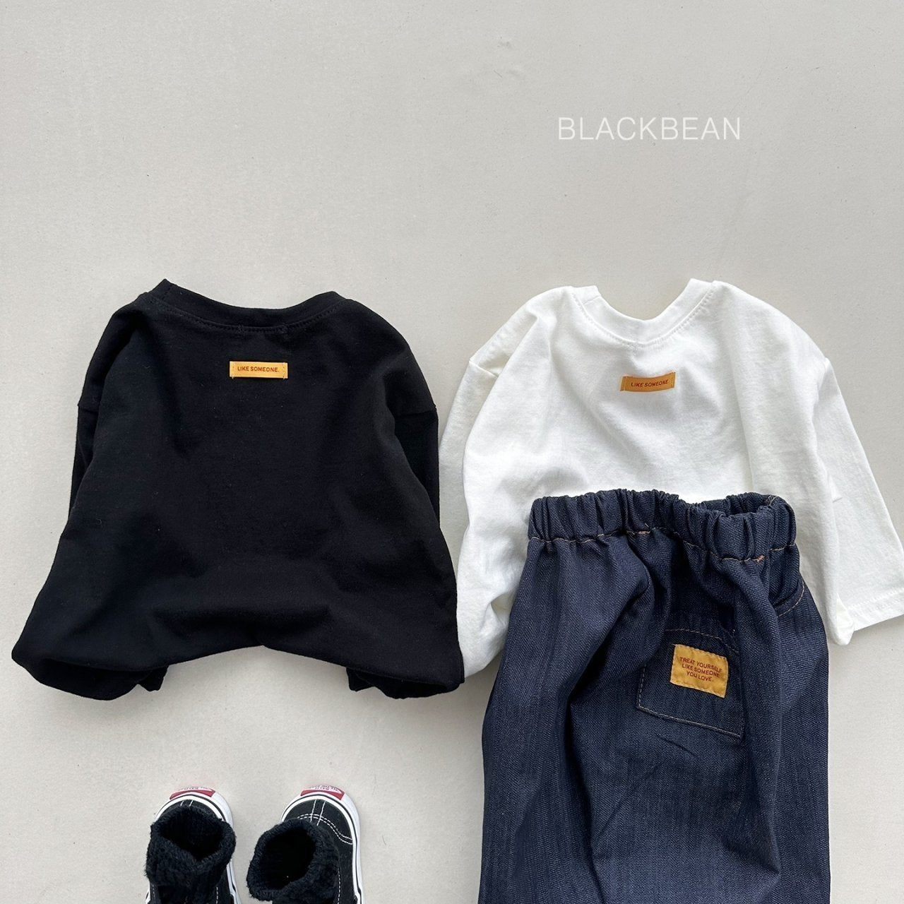 blackbean layered tee(kids)