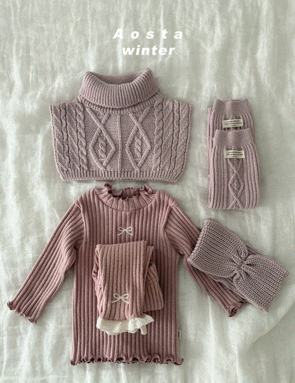 Aosta knit neck warmer