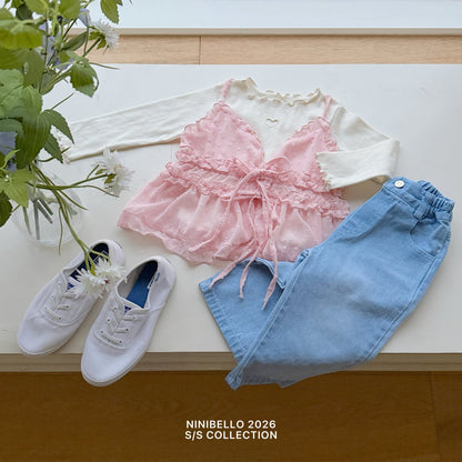 ninibello garden shirring bustier (80-130cm)