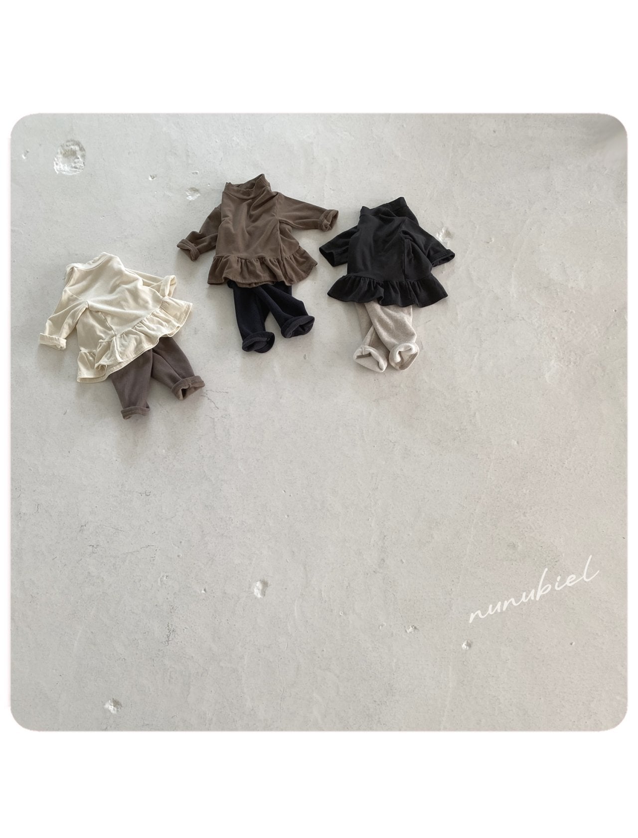 nunubiel winter long t-shirts (75-120cm)