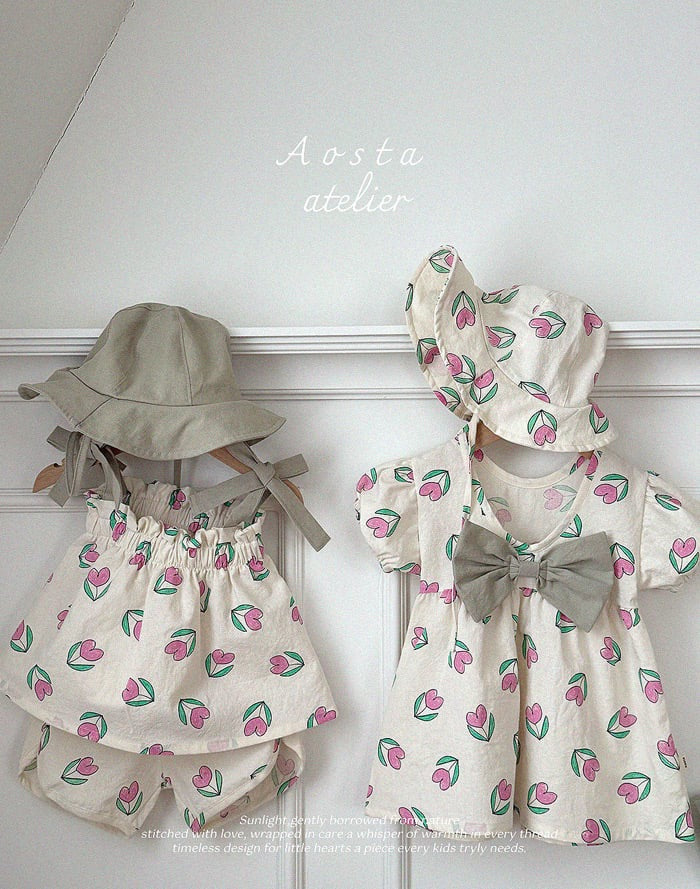 Aosta summer dress (70-110cm)