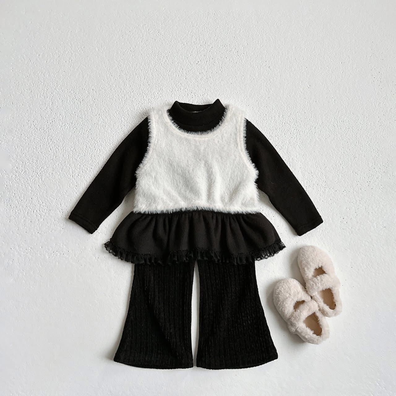 Vivid 溫柔毛毛背心 (75-135cm)