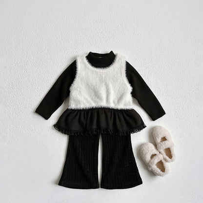 Vivid 溫柔毛毛背心 (75-135cm)