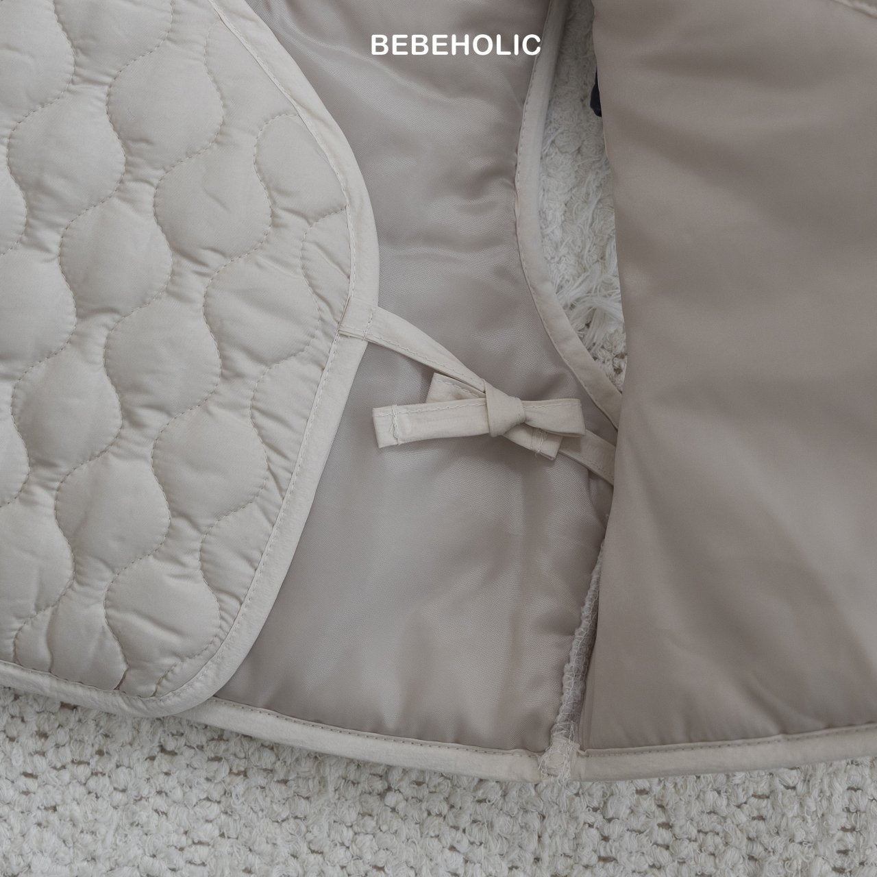 bebeholic jar quilted vest (6-18m)