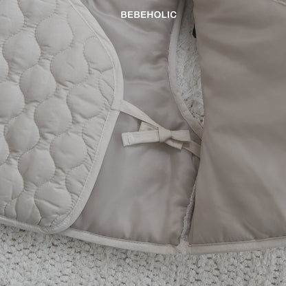 bebeholic jar quilted vest (6-18m)