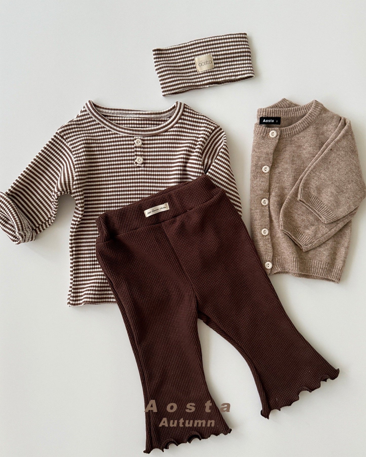 Aosta knit cashmere cardigan (~70-115cm)