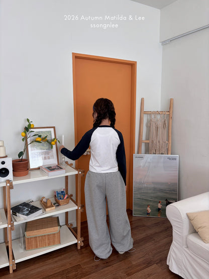 matilda&lee pintuck wide string pants (85-165cm)