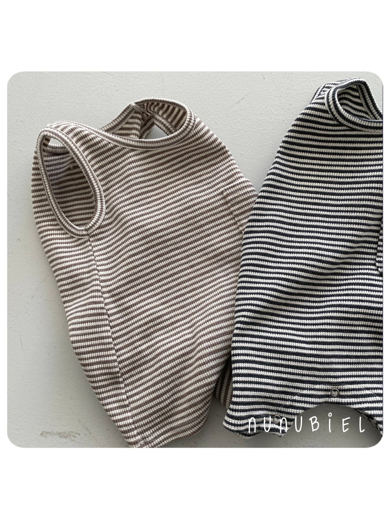 nunubiel bebe stripe suit (3-18m)