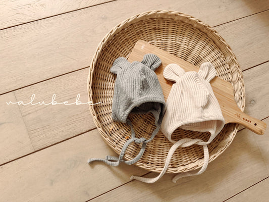 valubebe waffle bear bonnet (Bebe)