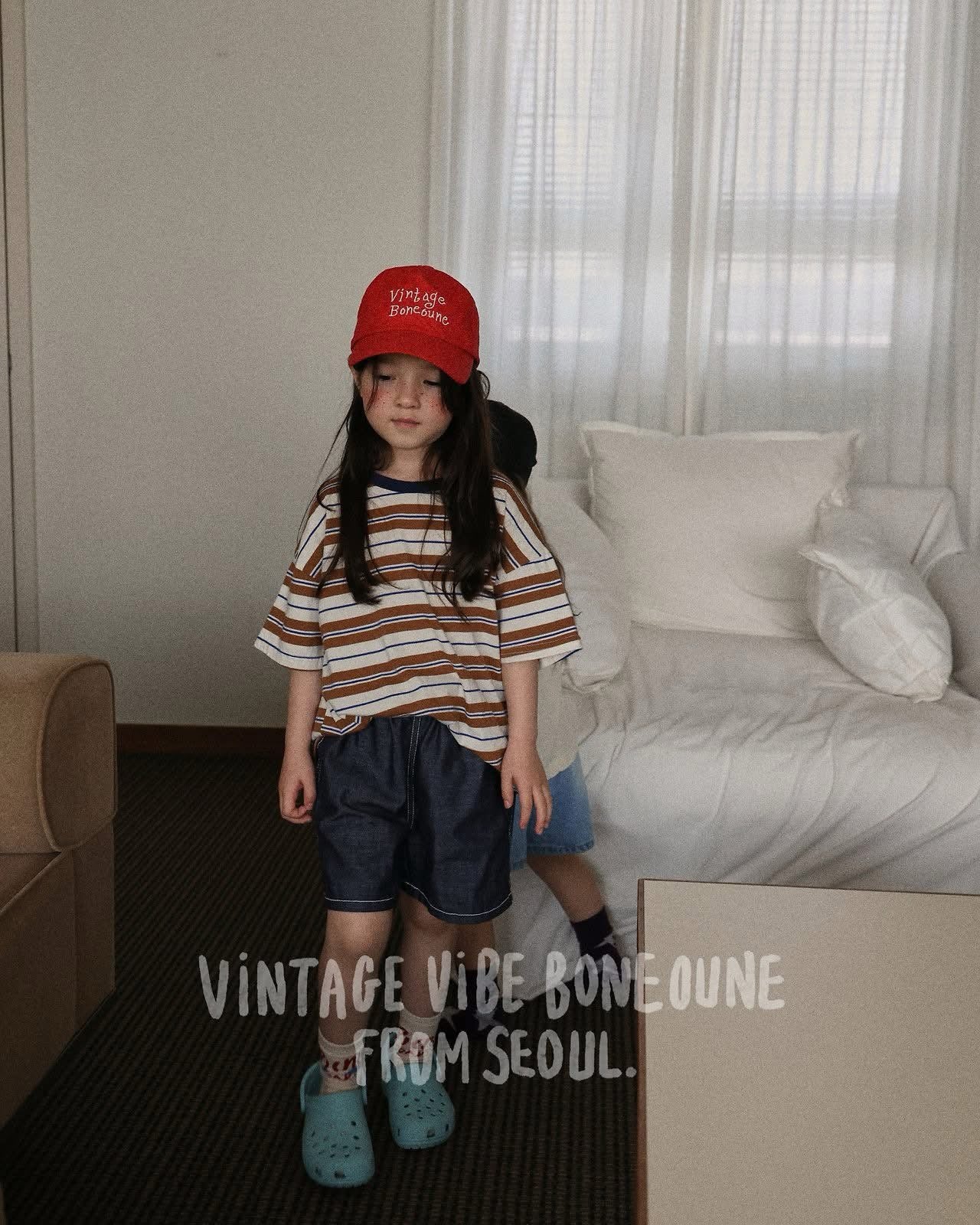 Boneoune BN雙線條紋Tee (80-152cm)