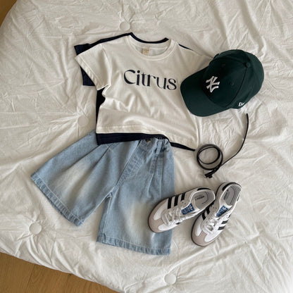 ninibello citrus short sleeve t-shirt (80-130cm)