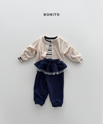 bonito frill jogger pants (~80-140cm)