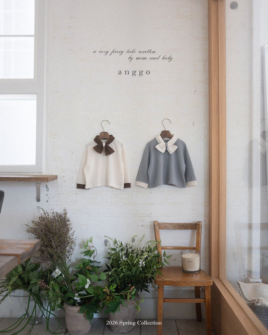 anggo cream bun t-shirt (80-120cm)