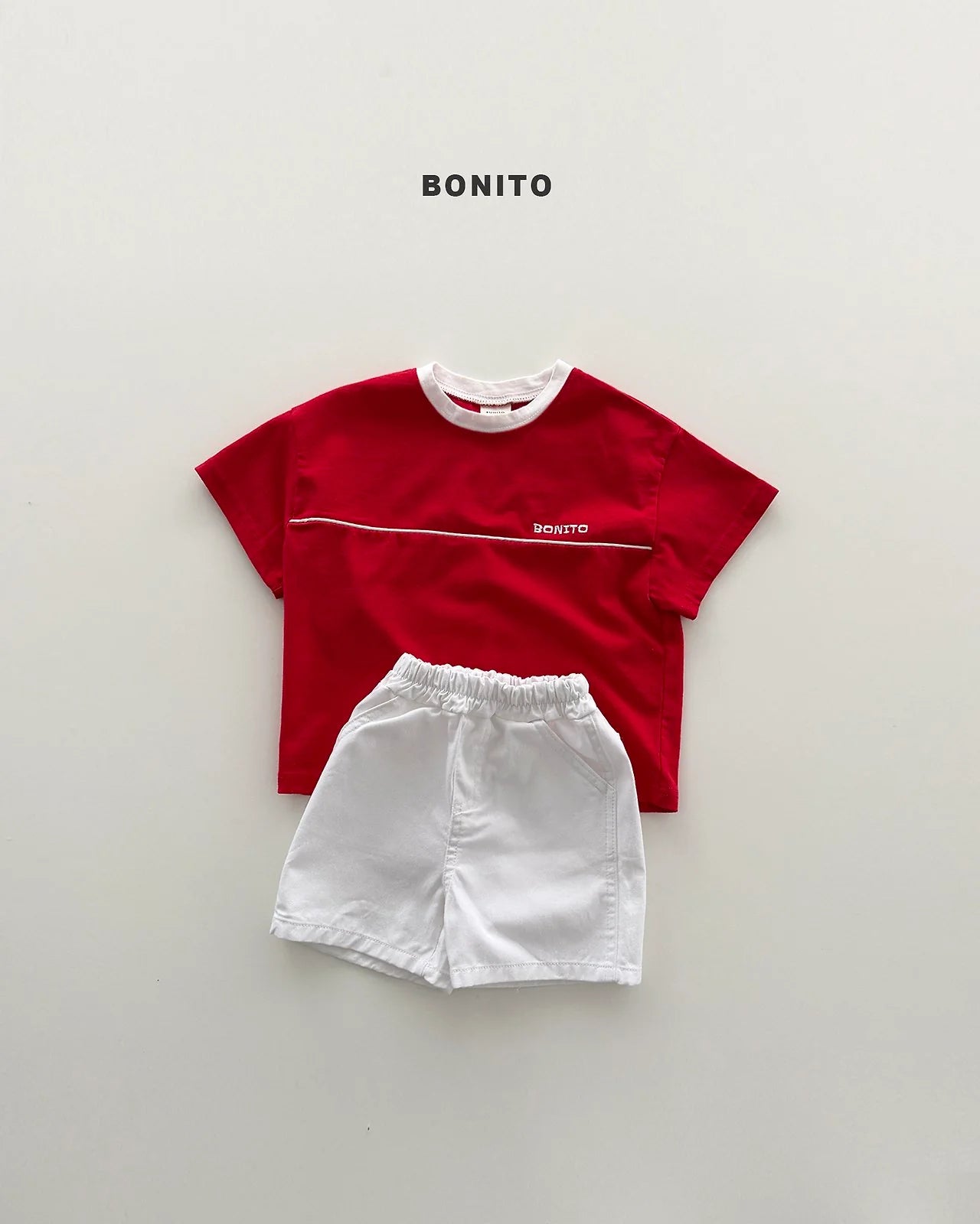 Bonito line cut tee (~80-140cm)