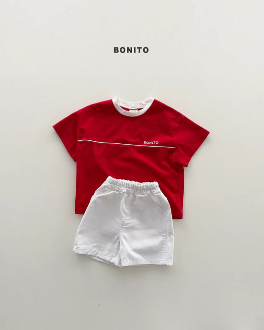 Bonito line cut tee (~80-140cm)