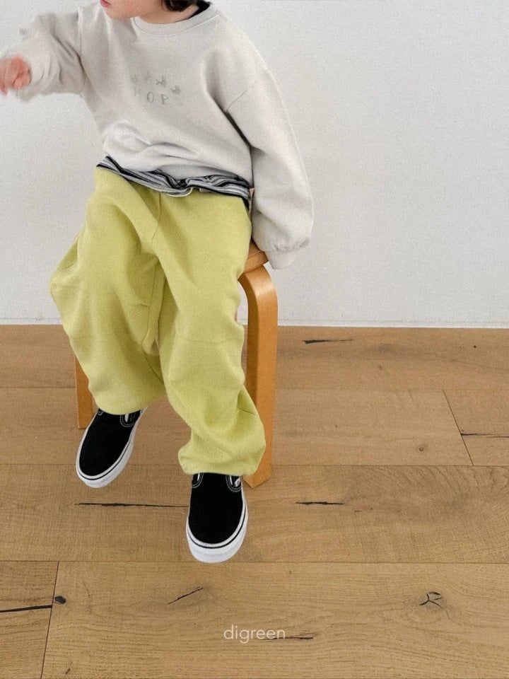 Digreen Easy pintuck pants (85-130cm)