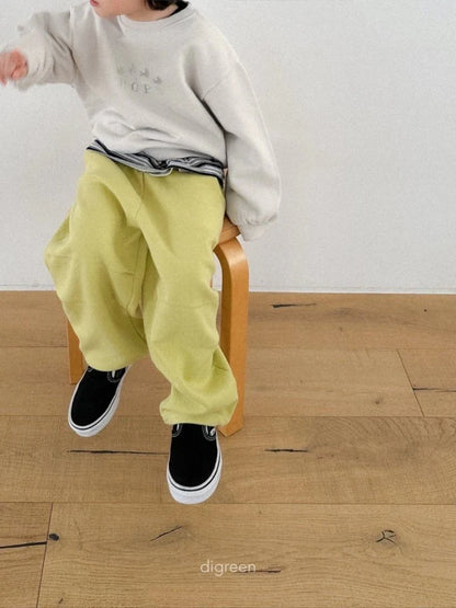 Digreen Easy pintuck pants (85-130cm)