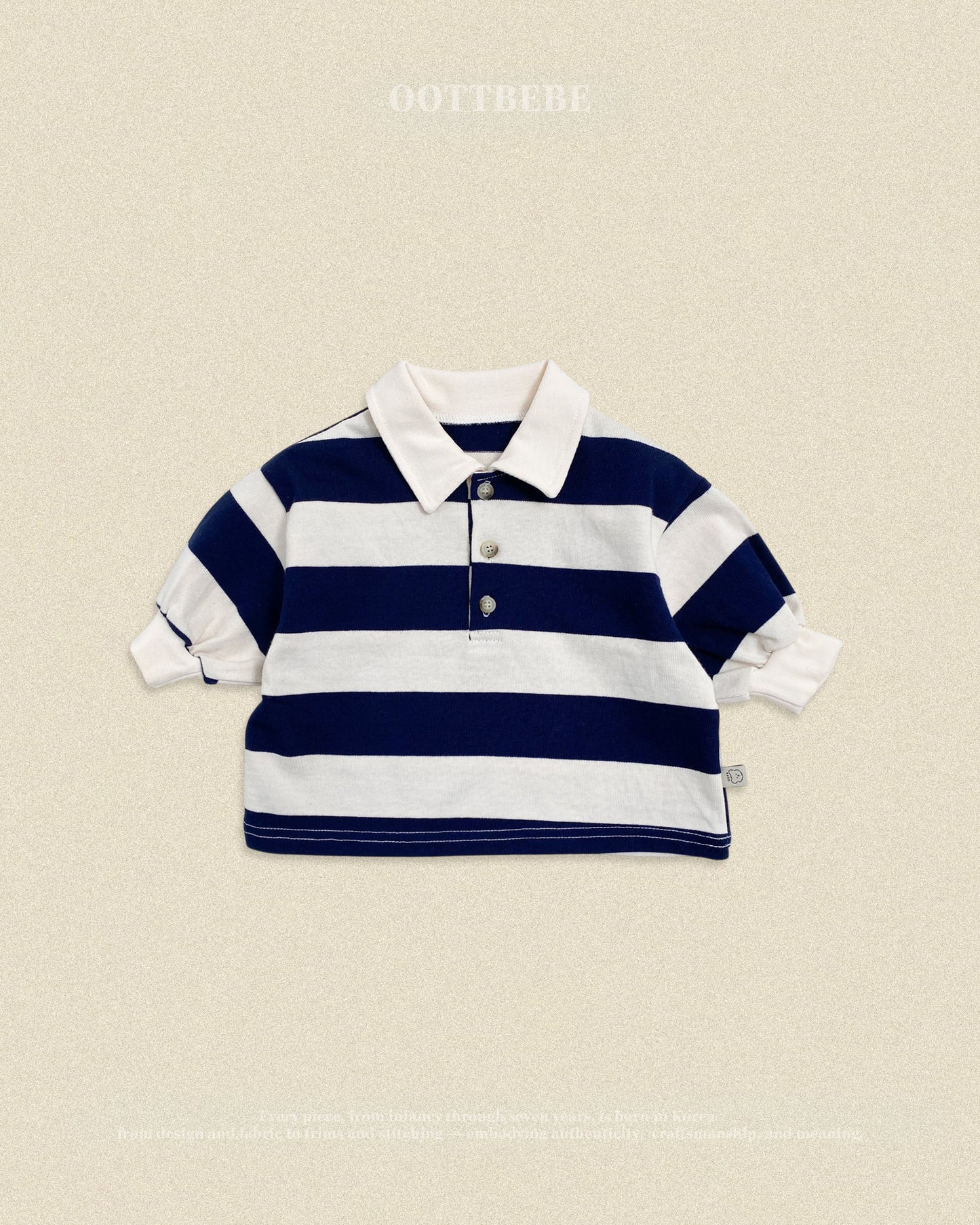 oottbebe classic rugby collar T (65-115cm)