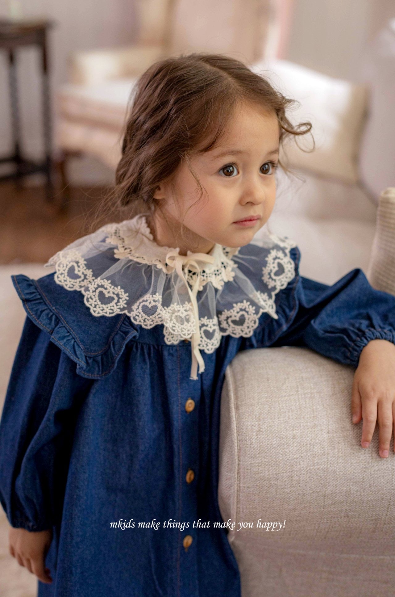 mkids cecil lace cape