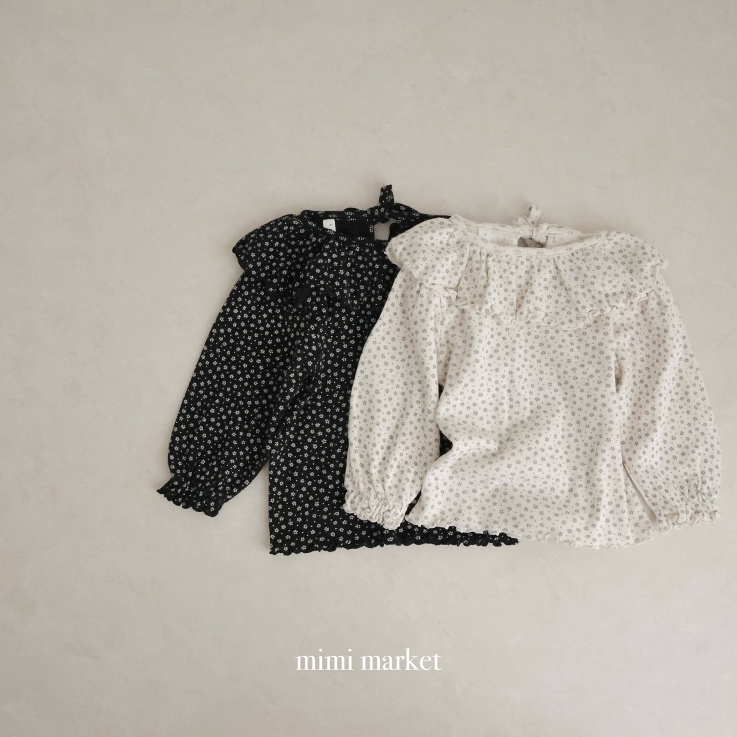 mimi market dia fril collar tee (75-90cm)