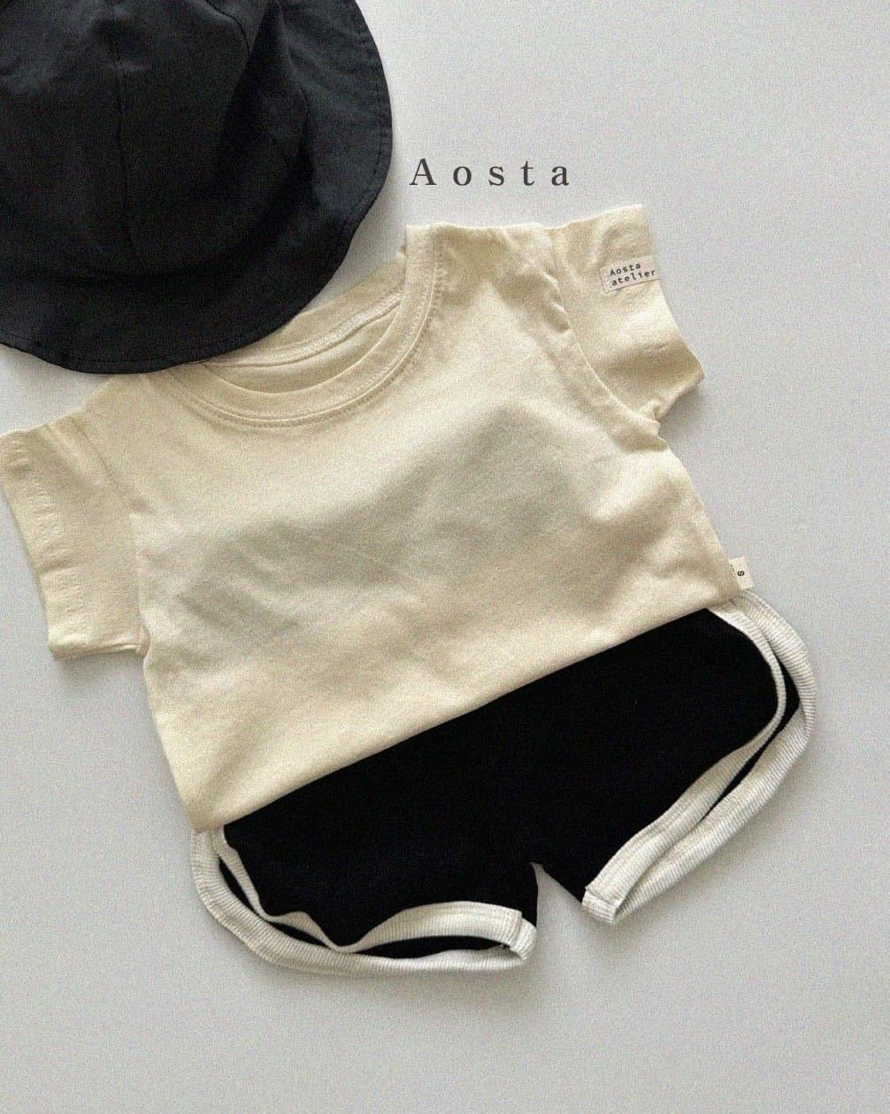 Aosta 豎紋開叉運動褲 (Bebe & kids ~70-115cm)
