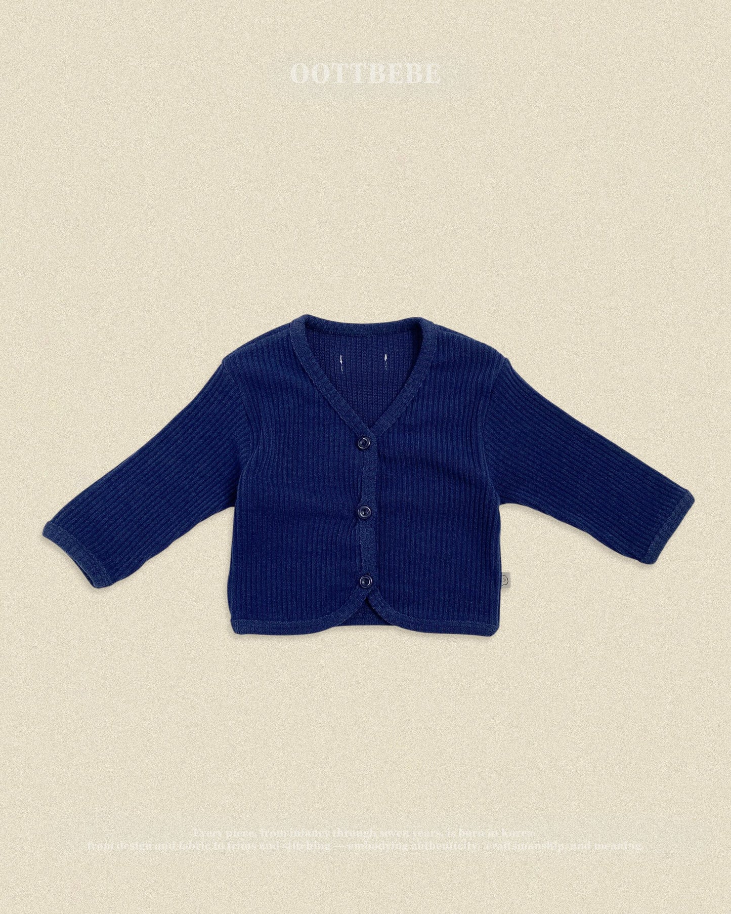 oottbebe HARIBO rib cardigan (65-115cm)