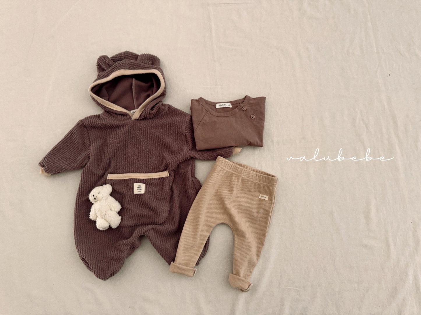 valubebe bear hood suit(60-80)