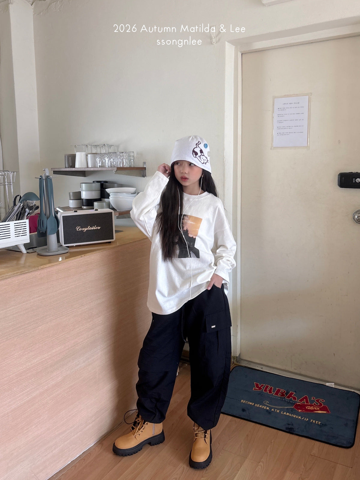 matilda&lee cargo pocket pants (85-165cm)