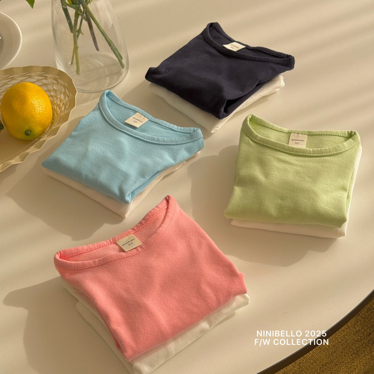 ninibello 1+1 layered tee (80-130cm)