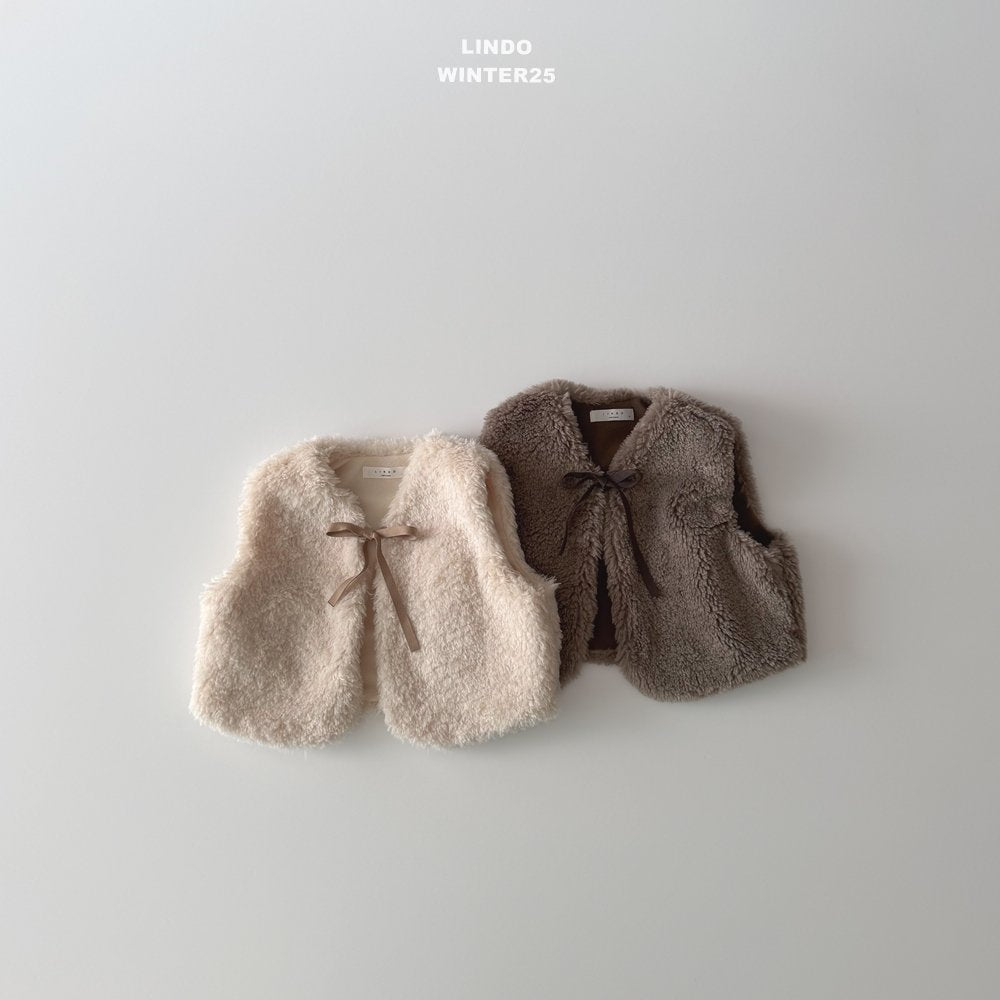 LINDO betty fur vest (80-125cm)