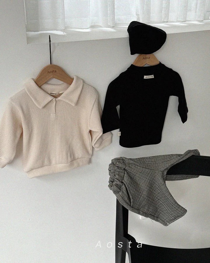 Aosta Check Pants  (70-110cm)