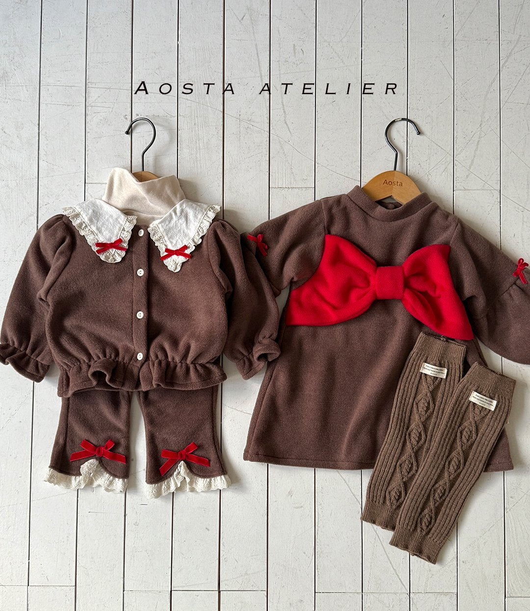 Aosta winter ribbon pants (~70-115cm)