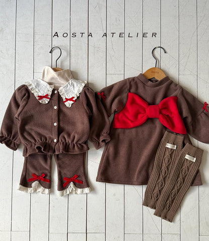 Aosta winter ribbon pants (~70-115cm)