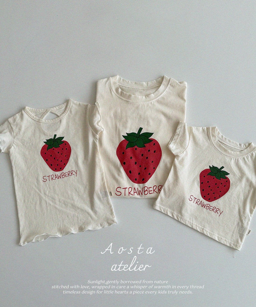 Aosta strawberry mom t (adult)