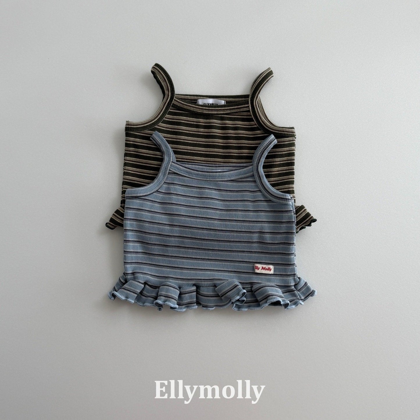 ELLYMOLLY shadow frill camisole (90–145cm)