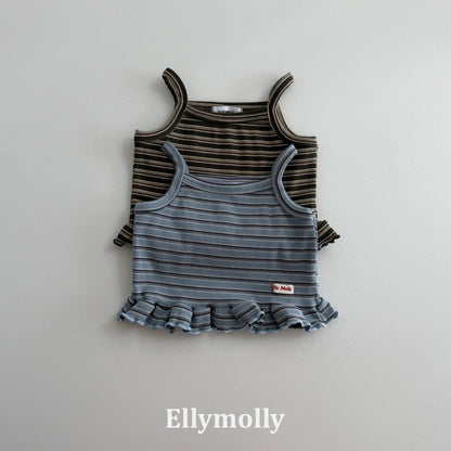 ELLYMOLLY shadow frill camisole (90–145cm)