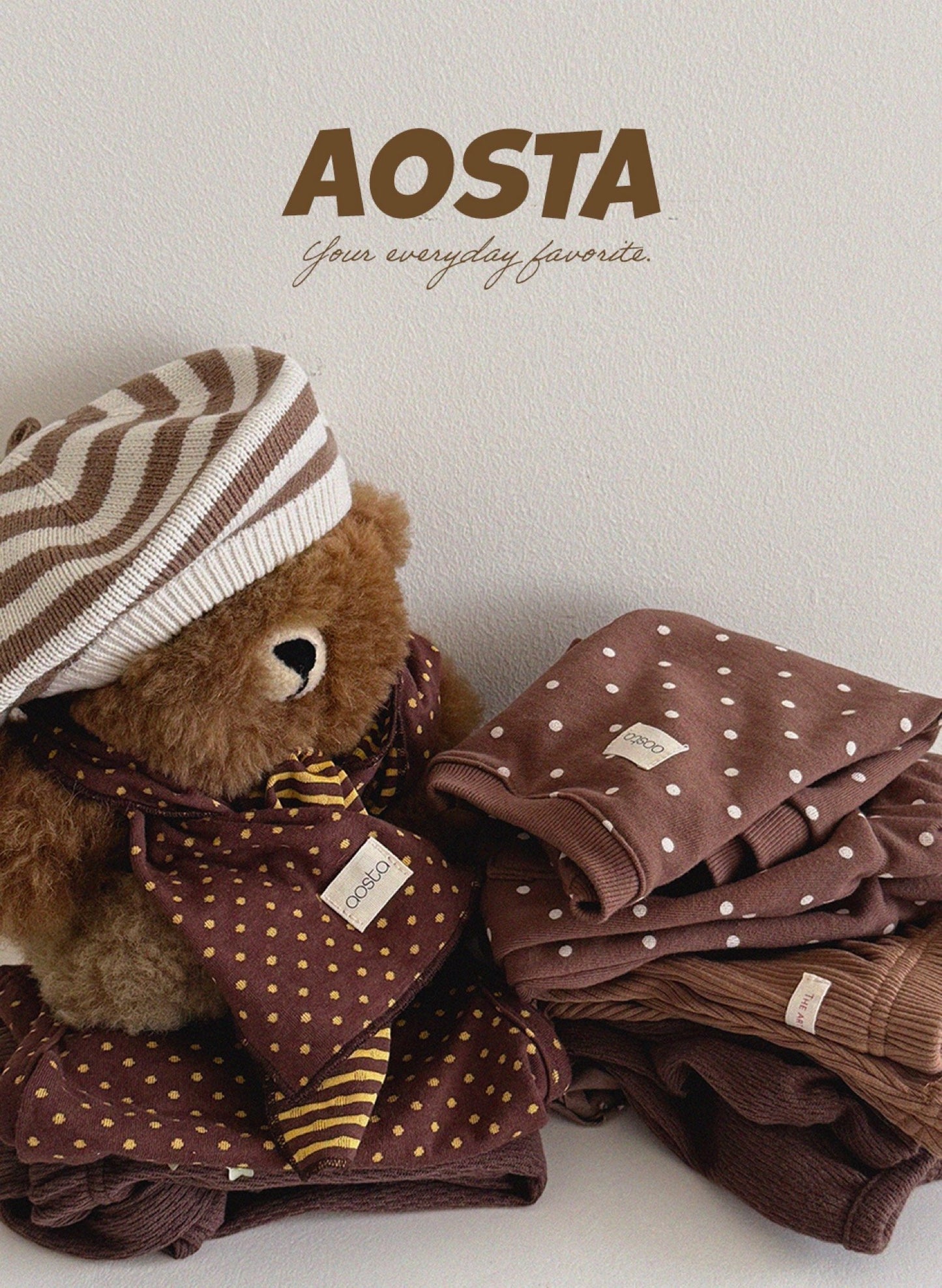 Aosta dot tongtong vest (~70-115cm)