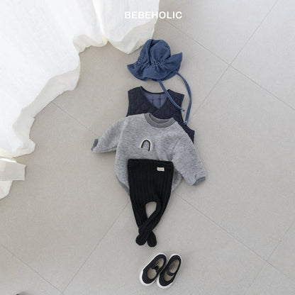 bebeholic leather leggings (3-18m)