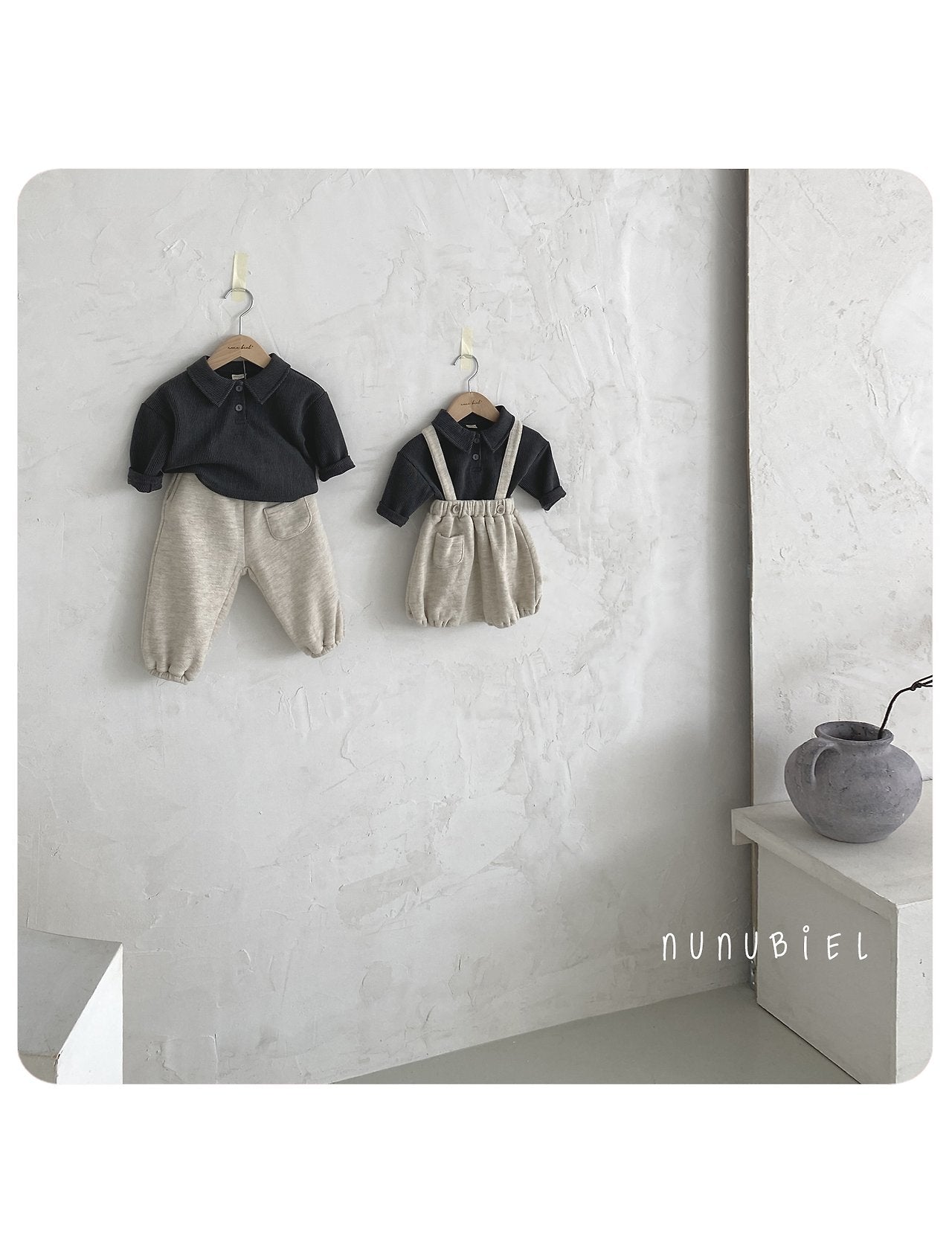 nunubiel waffle shirt (75-120cm)