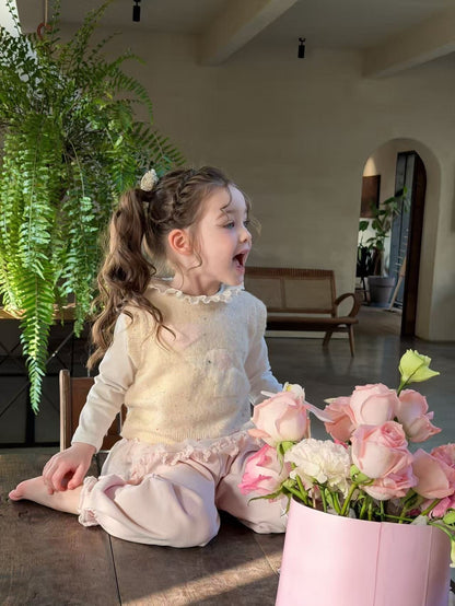 aiai vanilla ice cream vest (95-140cm)