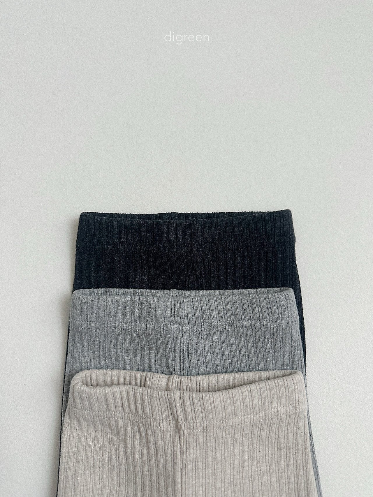 digreen rib capri leggigs (85-130cm)