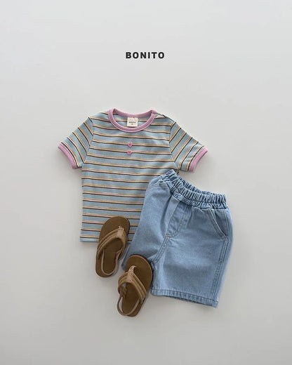 Bonito ST Ribbed t-shirt (~80-140cm)