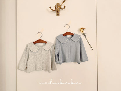 valubebe eyelet sailor cardigan (6-24m)