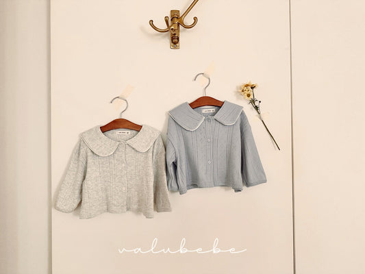 valubebe eyelet sailor cardigan (6-24m)