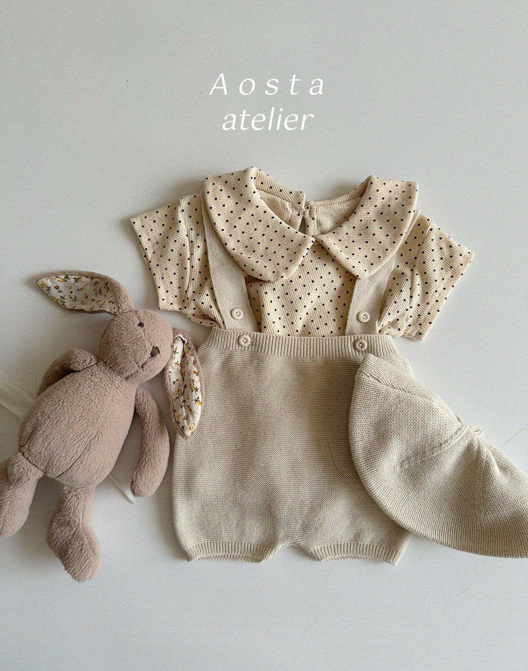 Aosta knit overalls